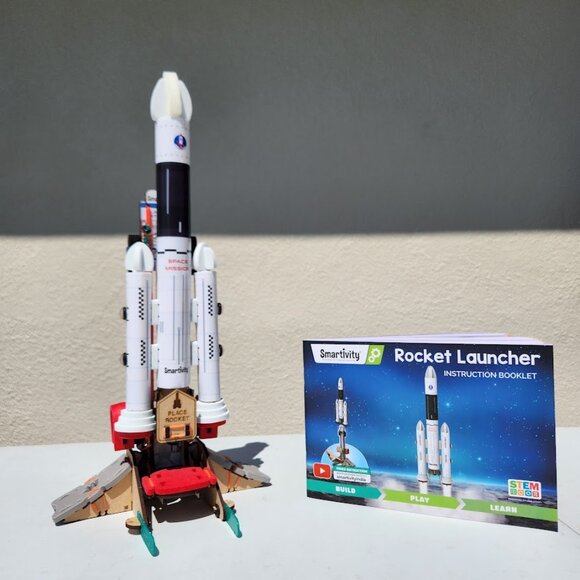 Rocket Launcher Toy Science Space Solar System STEM Toys Physics Engineering Sma - Picture 3 of 10